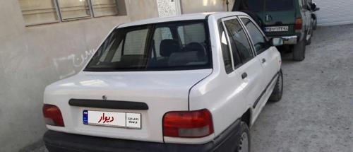 خودرو پرایدسفید مدل ۸۸