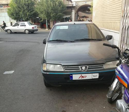 پژو 405 GLX - دوگانه سوز CNG، مدل ۱۳۷۹