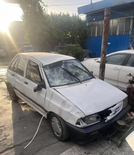 پراید هاچ بک تصادفی