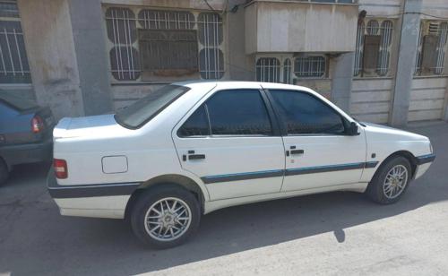 پژو 405 SLX بنزینیtu5، مدل ۱۳۹۶ سفید