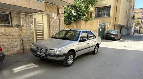 پژو405GLXمدل۱۳۸۴ بدون رنگ تک برگ سند