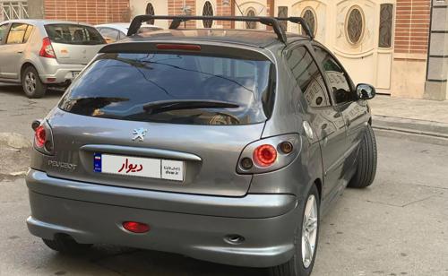 پژو 206 مدل ۱۳۹۲