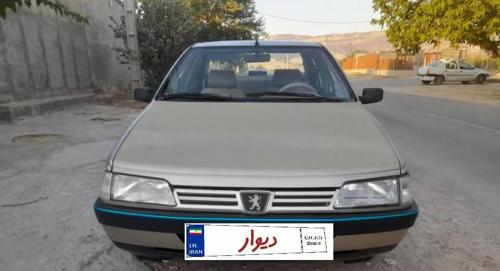 پژو ۲۰۰۰ رنگ بژ  تمییز مدل ۱۳۷۸