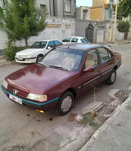 پژو 405 GLX - دوگانه سوز CNG، مدل ۱۳۷۸