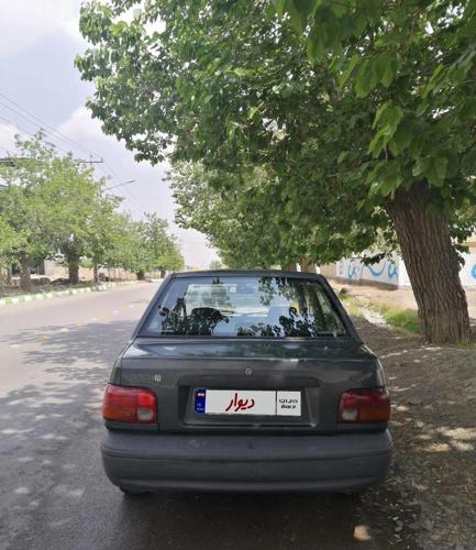 پراید صندوق‌دار کاربرات شاسی پلمپ مدل 82