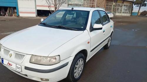 سمند LX سفید بیرنگ.کم کار