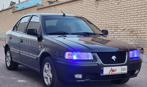 سمند LX EF7 دوگانه سوز کارخانه بدون رنگ کپسول بزرگ