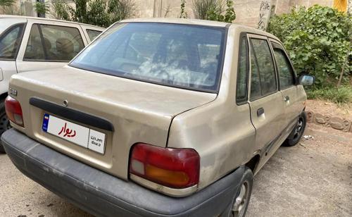 پراید صندوقدار CNG مدل 1386