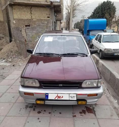 پراید کره ای صندوقدار اتاق کانادا پلمپ مدل 1993