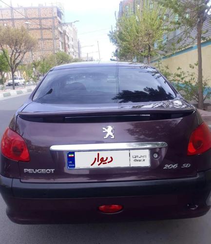 پژو 206 SD V8، مدل ۱۳۹۶ تیپ 5