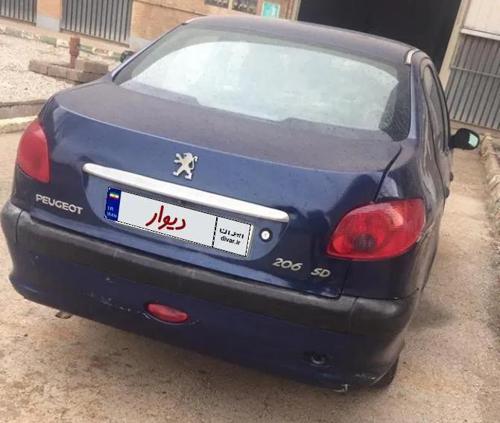 پژو 206 SD V8، مدل ۱۳۸۸
