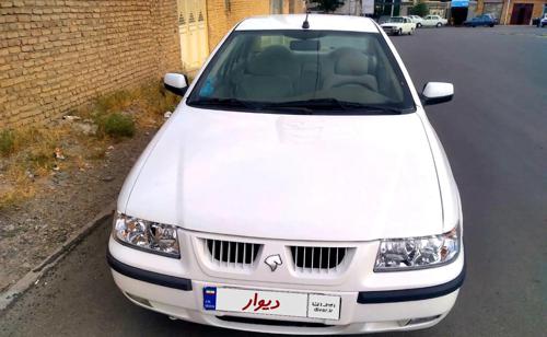 سمند LX EF7 گازسوز، مدل ۱۳۸۹ بی رنگ