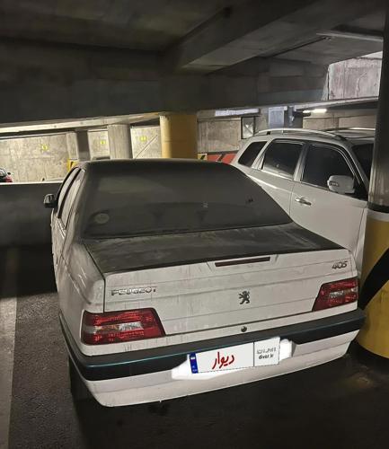 پژو slx سفید اس ال ایکس