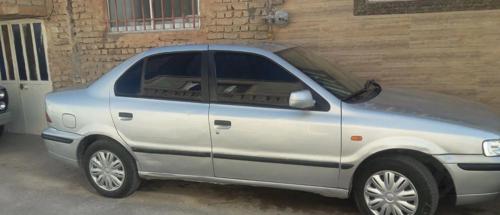 سمند LX  نقرای مدل ۱۳۸۴دوگانه سی ان جی
