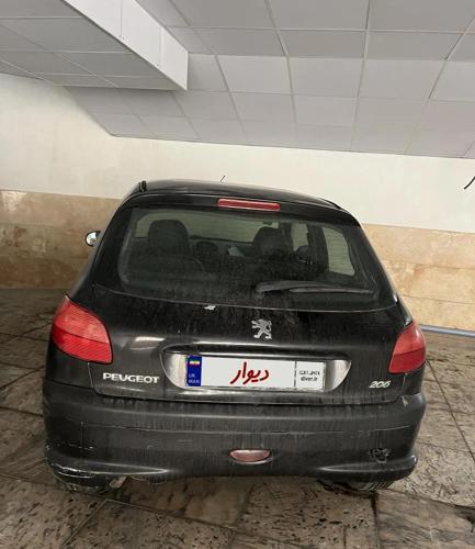 خودرو ۲۰۶ تیپ ۲ مدل ۸۶