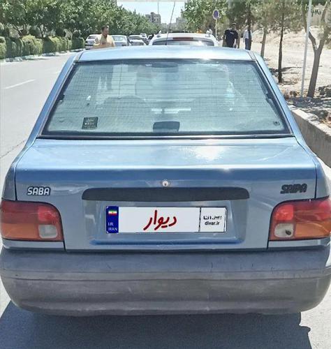 پراید صندوق‌دار بنزینی، مدل ۱۳۸۶