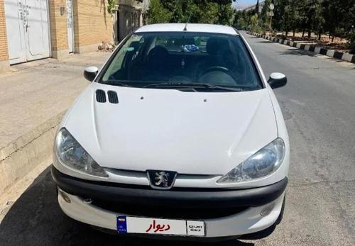 پژو 206 SD V8، مدل ۱۳۸۸ سفید