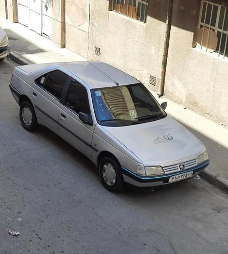 پژو ۴۰۵ مدل ۸۸ داخل کرم دوگانه سی ان جی دستی