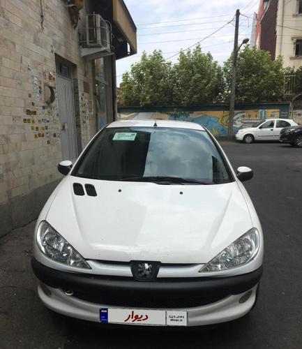 پژو ۲۰۶ مدل ۸۸