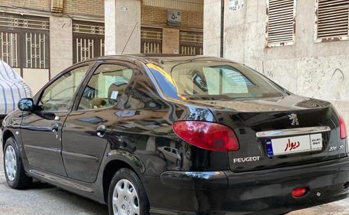 پژو 206 SD V8، مدل ۱۳۹۳