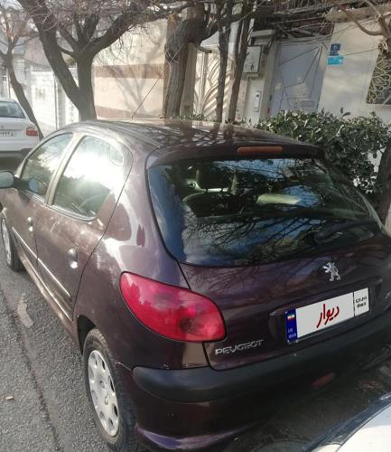 ۲۰۶ گیلاسی مدل آخر ۹۱