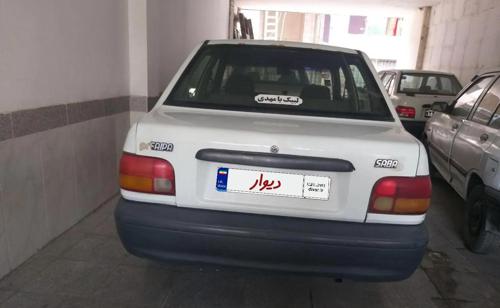 پراید صندوق‌دار CNG، مدل ۱۳۸۱