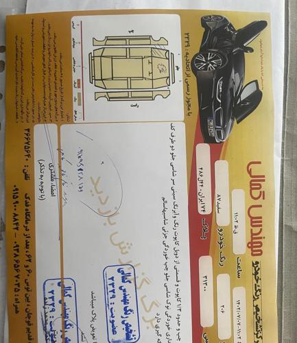 ۲۰۶ مدل ۸۷ سفید