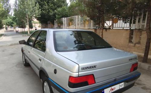 پژو 405 GLX - دوگانه ، مدل ۸۹