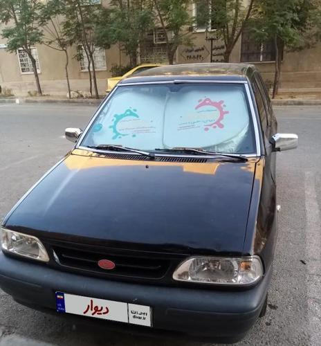 خودرو پراید مشکی مدل ۸۲