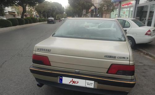 پژو ۴۰۵ مدل ۸۳