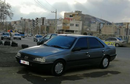 پژو 405 داخل کرم سفارشی