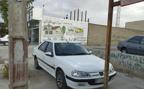 پژو پارس سال، مدل ۱۳۹۶  مانیتور دار کارمندی