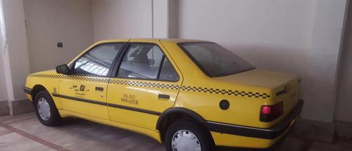 تاکسی بیسیم پژو 405 GLX - دوگانه سوز CNG، مدل ۱۳۹۵