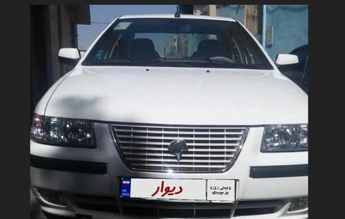 سمند LX EF7 بنزینی سفید