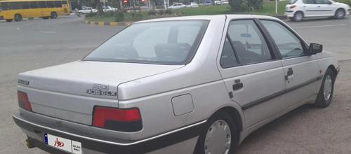 پژو 405 GLi - دوگانه سوز CNG، مدل ۱۳۸۵