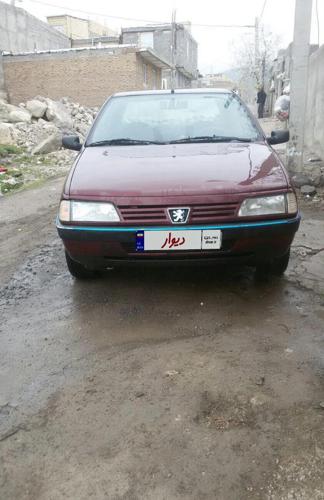 پژو 405 GL - دوگانه سوز CNG، مدل۱۳۷۴