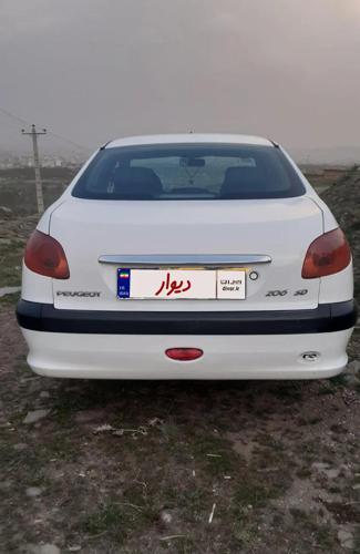 پژو 206 SD V8، مدل ۱۳۹۰