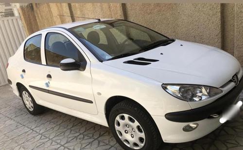 پژو 206 SD V8 مدل 1399 در حد صفر خشک