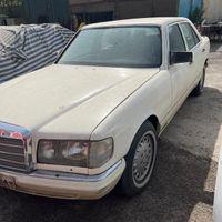 بنز کلاسیک w126 s280 سفید اتومات مدل