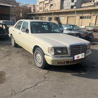 بنز s280 سفید اتوماتیک مدل۱۹۸۳ w126 مدل