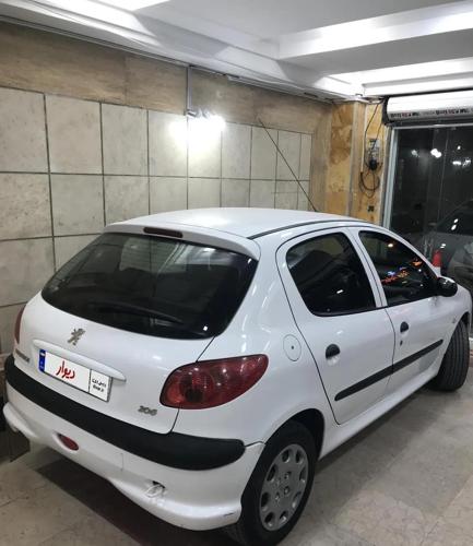 پژو٢٠٦تیپ ٥مدل٩٥