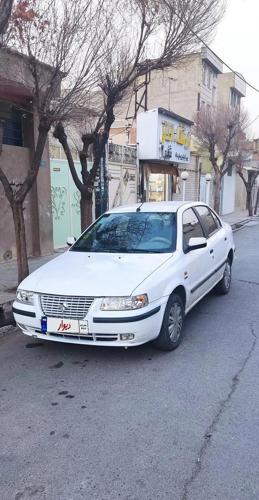 سمند ef7 سفید دوگانه سوز مدل ۹۵