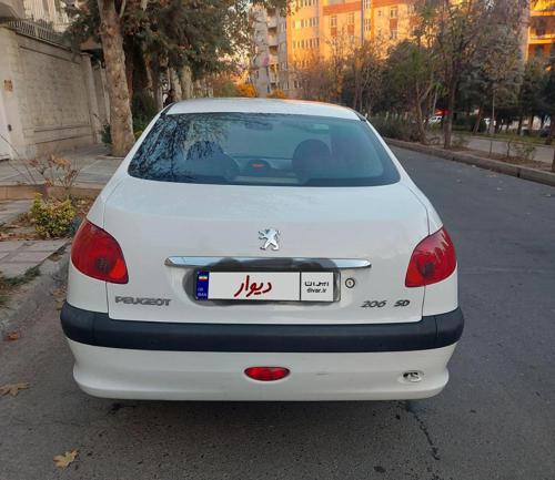 پژو 206 SD V8، مدل ۱۳۹۵