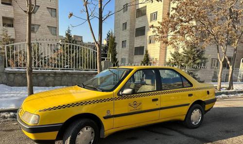 تاکسی پژو 405 GLX - دوگانه سوز CNG، مدل ۱۳۹۵