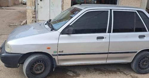 پراید بدون رنگ وافتاب سوختگی دوگانه شرکتی، مدل ۸۹
