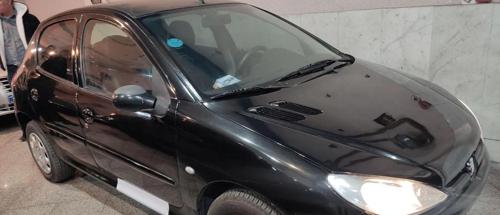 پژو 206 مدل 84  مشکی