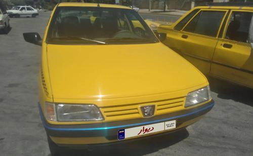 تاکسی پژو405 GLi - دوگانه سوز CNG، مدل ۱۳۹۶