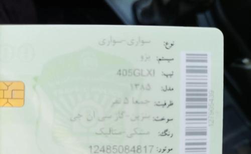 پژو 405 GLX - دوگانه سوز CNG، مدل ۱۳۸۵