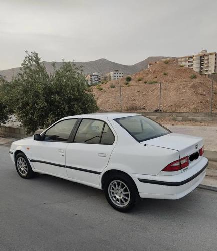 سمند LX سفید مدل 1386