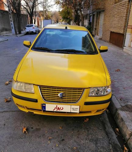 تاکسی سمند EF7 گازسوز، گردشی مدل ۱۳۹۴